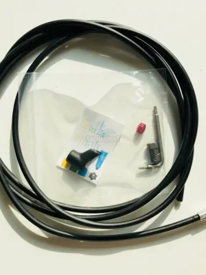 Horká Nabídka Hadice pro hydr.brzdy- Guide RSC/Guide RS/Guide R/DB5/Level TL, 2000mm, Stainless, černá