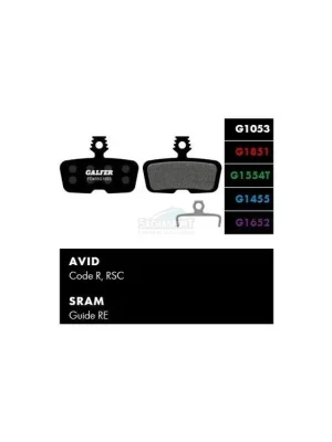 Bezpečná Platba Brzdové destičky Galfer FD455 Avid, Sram