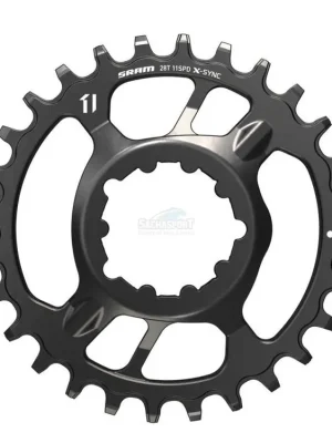Hit Sezóny Převodník X-SYNC STEEL 32z Direct Mount 3mm Offset Steel 3.5mm Black 11 rychlostní
