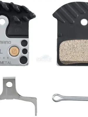 Brzdové destičky Shimano J04C-MF kovové s chladičem Koupit Online