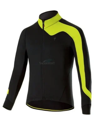 Aktuální Bunda Specialized Element RBX Comp Jacket black/neon yellow