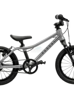 Dětské kolo Rascal 14 Titanium (stříbrná)  + doprava zdarma + servis Vysoce Kvalitní
