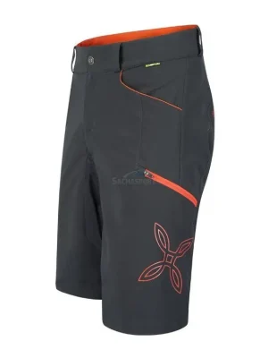 Kraťasy Montura Basalto Bermuda dark grey/light red 2019 Sezónní Sleva