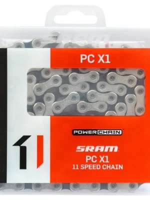 Akční Cena Řetěz SRAM PC X1 SolidPin 118 článků, PowerLock spojka,11rychl.