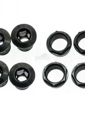 Šrouby SRAM chainring bolt Kit 4 steel blk Long E-mtb Zlevněný
