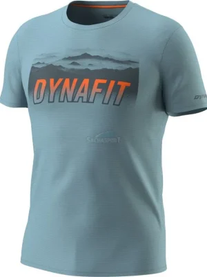 Zlevněný Triko Dynafit Transalper Graphic S/S Tee smoke blue 2026