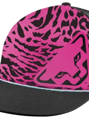 Zlevněný Dynafit Graphic Trucker Cap pink glo/LEO 2026