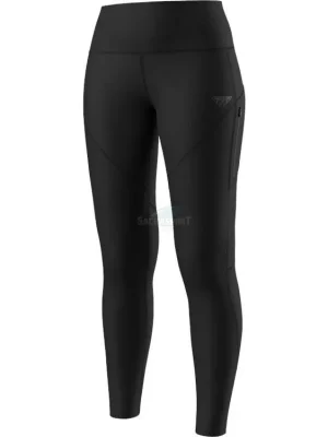 Zateplené legíny Dynafit Winter Running W black out 25/26 Top Prodej