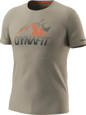 Zlevněný Triko Dynafit Transalper Graphic S/S Tee rock khaki 2025