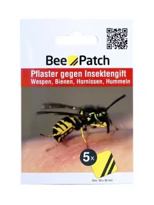 Sleva Náplast k ošetření včelího/vosího bodnutí 5 ks