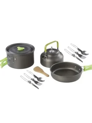 Sada nádobí Outdoor set - 3 dílný Super Cena