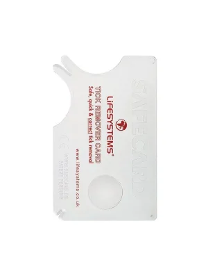Nová Kolekce Lifesystems karta k odstraňování klíšťat Tick Remover Card