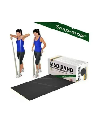 MSD-BAND Cvičební pás Latex Free, 5.5m speciálně tuhý, černý (krabička) Ihned K Objednání