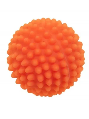 Finální Výprodej Míček masážní reflexní ježek s měkkými bodlinkami 6 cm oranžový
