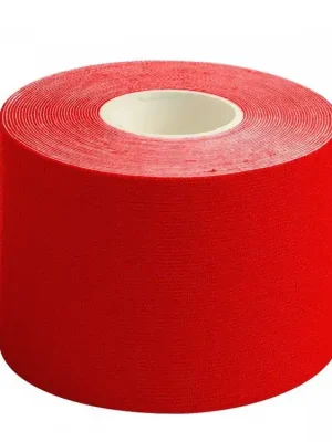 YATE Kinesiology tape  5 cm x 5 m, červená Přímo Od Výrobce