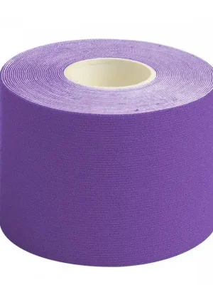 Cenový Hit YATE Kinesiology tape  5 cm x 5 m, fialová