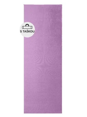 YATE Yoga Mat + taška  růžová Akční Nabídka