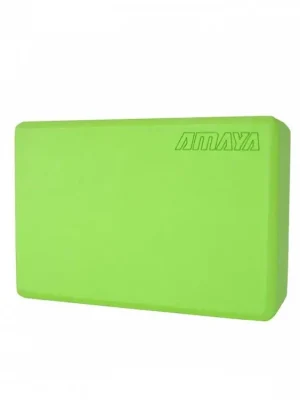 Yoga brick - pěnový blok - zelená Výprodej
