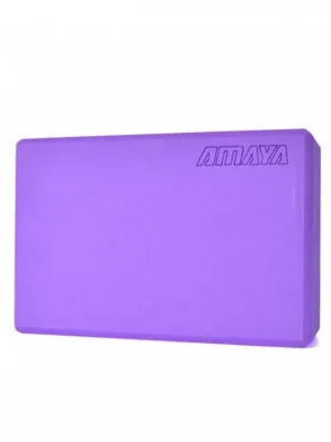 Yoga brick - pěnový blok, fialová Rychlé Dodání