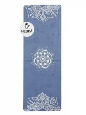 YATE Yoga Mat přírodní guma, 1 mm - vzor C  modrá Koupit Online