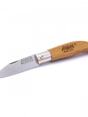 Koupit Online MAM Ibérica 2001 Zavírací nůž s klíčenkou a pouzdrem - buk, 4,5 cm