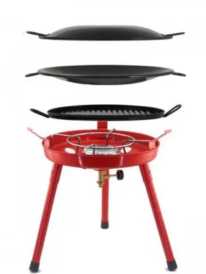 YATE Víceúčelový vařič & gril, 3nohy, plotýnka 40 cm, GR-823 Pouze Dnes