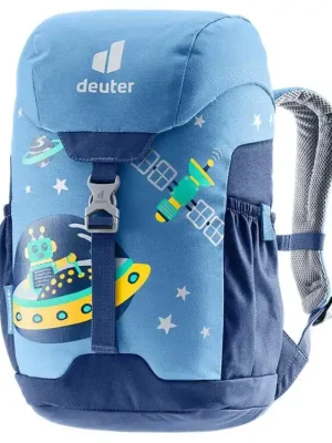 Výprodej DEUTER Dětský turistický batoh SCHMUSEBÄR wave-nightblue - modrý
