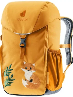 DEUTER Dětský batoh WALDFUCHS 14 amber-maple - oranžový Sezónní Sleva