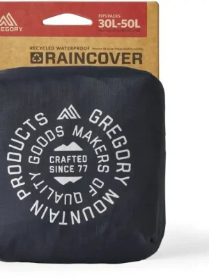 Vrácení Zdarma GREGORY Pláštěnka na batoh Raincover 30L-50L obsidian black - černá