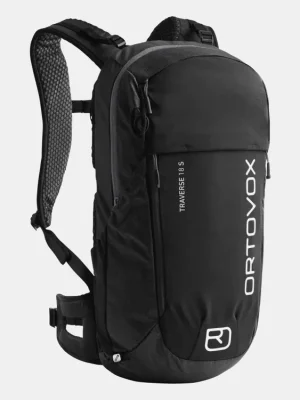 ORTOVOX Batoh TRAVERSE 18 S black raven - černý Vysoce Kvalitní