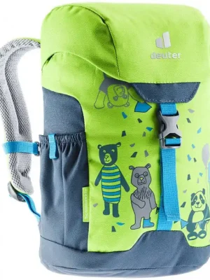 DEUTER Dětský turistický batoh SCHMUSEBAR kiwi-arctic - zelený Levný