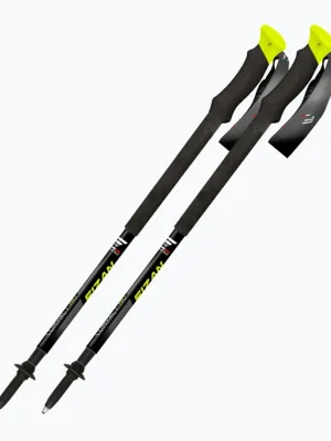 FIZAN Trekové hole COMPACT PRO yellow - černé/žluté Must-Have