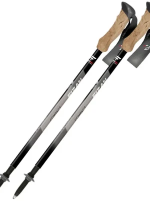 FIZAN Trekové hole COMPACT 3-C grey - šedé Sezónní Sleva