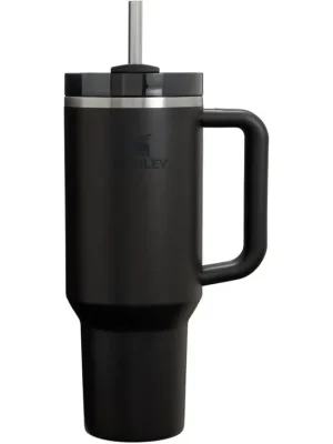 STANLEY Cestovní kelímek QUENCHER H2O FLOWSTATE 1.18l black 2.0 - černý Novinka