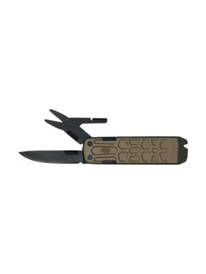 Ověřený GERBER Multitool LOCKDOWN SLIM PRY burnt bronze - hnědá