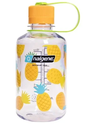 NALGENE Láhev na vodu NARROW-MOUTH 500 ml clear pineapples print - průhledná Aktuální
