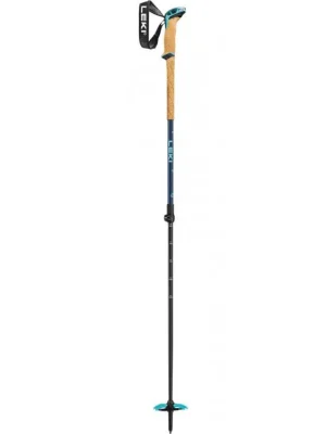 Cenová Bomba LEKI Dámské skialpové hole BERNINA LITE 2 100 - 135 denim blue/midnight blue/mint - modré - modré