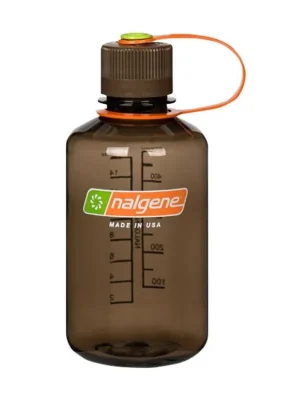 NALGENE Láhev na vodu NARROW-MOUTH 500 ml woodsman sustain - hnědá Omezená Nabídka