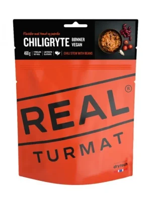 REAL TURMAT, CHILI STEW WITH BEANS (VEGAN) - CHILLI FAZOLE 450 G Super Cena