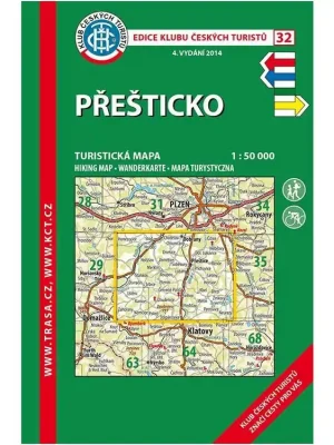 32 Přešticko, 5. vydání, 2019 - turistická mapa Koupit Online