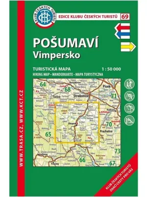 Cenový Hit 69 Pošumaví - Vimpersko, 7. vydání, 2018 - turistická mapa