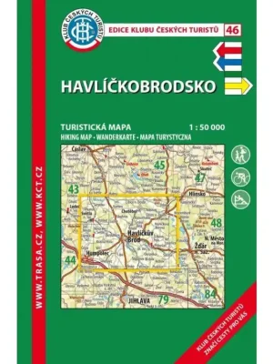 Přímo Od Výrobce 46 Havlíčkobrodsko, 6. vydání, 2020 - turistická mapa