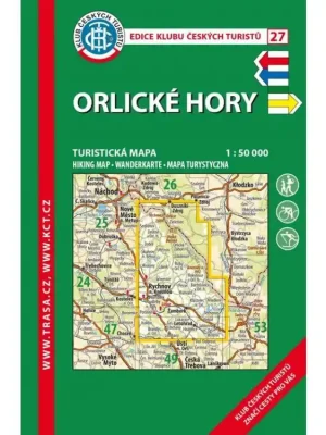 Omezená Nabídka 27 Orlické hory, 8. vydání, 2017 - turistická mapa