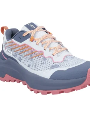 Výprodej CMP Dámské trailové boty JEMINI WMN FAST HIKING SHOES sky blue/pink fluo/flame - světle modré/růžové