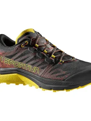 LA SPORTIVA Pánské trekové boty JACKAL II GTX black/yellow - černé Víkendová Akce