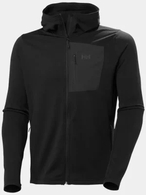 Nejprodávanější HELLY HANSEN Pánská mikina VERSALITE HOODED FLEECE JACKET black - černá