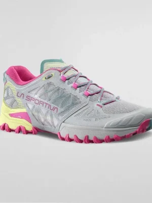 LA SPORTIVA Dámské trekové boty BUSHIDO III moon/springtime - světle modrá Doprava Zdarma