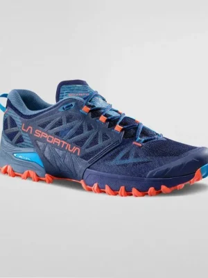 Koupit Online LA SPORTIVA Pánské trekové boty BUSHIDO III deep sea/cherry tomato - modré