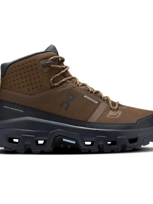 Vrácení Zdarma ON Pánské trekové boty CLOUDROCK MID WATERPROOF earth/black - hnědé