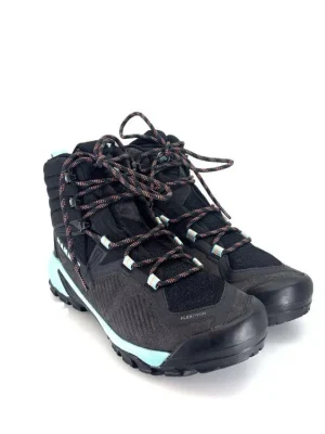 BAZAR - MAMMUT Dámské trekové boty SAPUEN HIGH GTX black/dark frosty - černé Aktuální